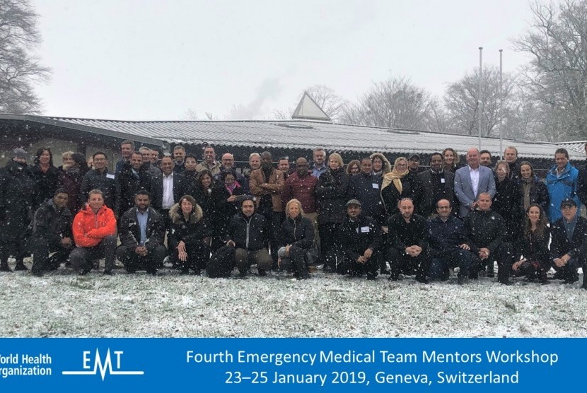 MDMC Satu-satunya EMT di WHO dari Indonesia