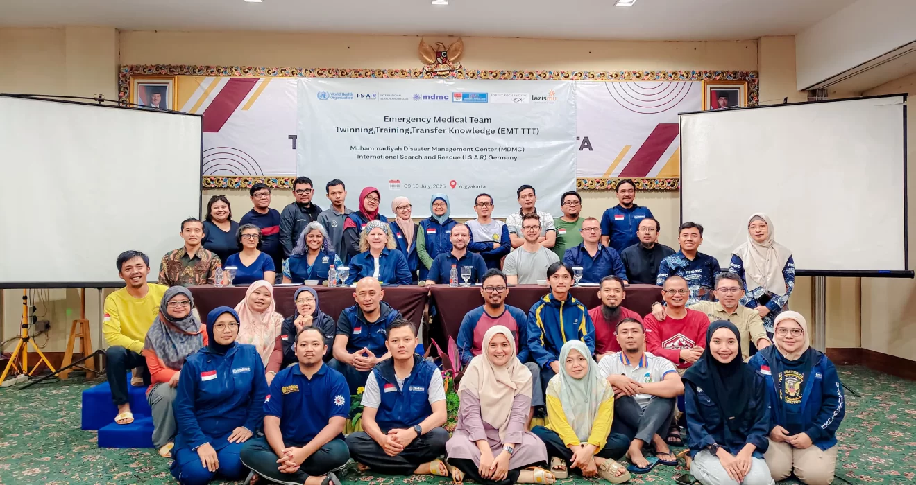 MDMC dan ISAR Germany perkuat kesiapan EMT menuju verifikasi WHO